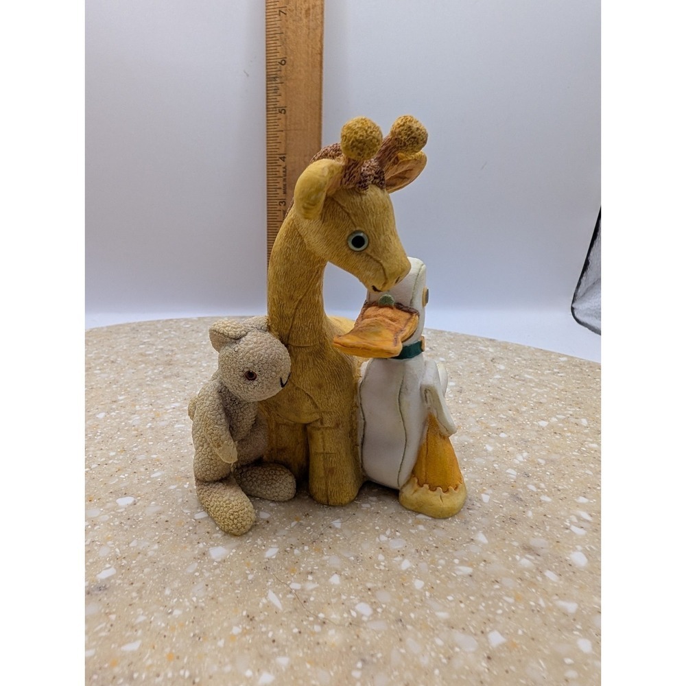 Vtg Royal Doulton Jane Hissey's Old Bear and Friends "Waiting For Snow" OB6